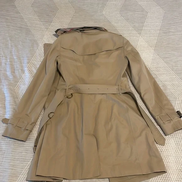 Mid length Burberry trench coat